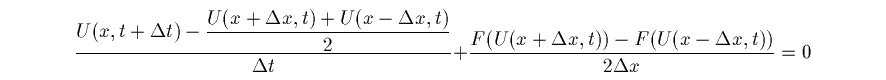 Lax-Friedrichs ʬ