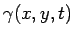 $\gamma(x,y,t)$