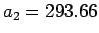 $a_{2}=293.66$