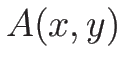 $A(x,y)$