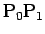 $\mathrm{P}_0\mathrm{P}_1$