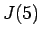 $\displaystyle J(5)$